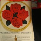 1966 The Fifth Rocs Whiskey The Fith rose  you don't see it you drink it Print
