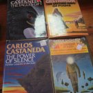 4 Carlos Castaneda Hardbacks