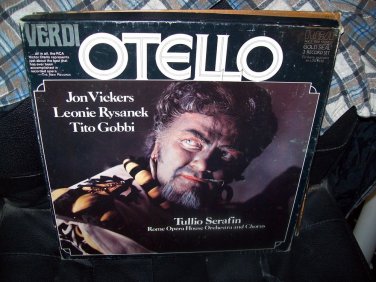 Verdi Otello Jon Vickers Tullio serafin RCA AGL 3-1969