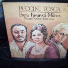 Puccini tosca Freni Pavarotti Milnes reseigno London FFrr OSAD 12113