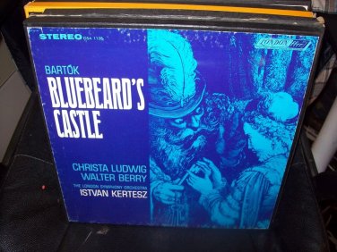Bartok Bluebeard's Castle Istvan Kertesz Christa Ludwig London FFrr OSA 1158