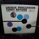 Unique Percussion Terry snyder the all stars  United Artists WWR 3500 Monaural