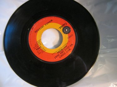 Why don't we love like that anymore Fancy satin Pillows Wanda Jackson Capitol 29