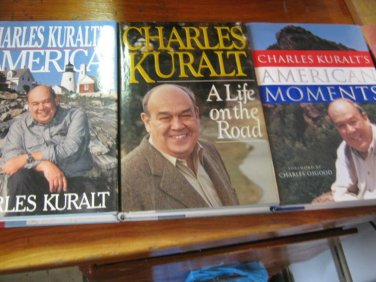 3 Charles Kuralt Hardbacks