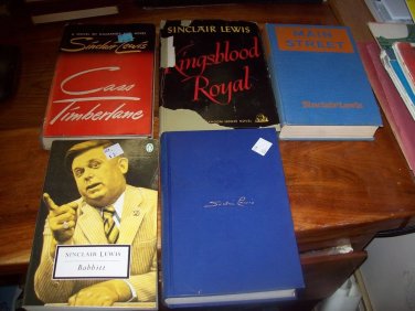 5 Sinclair Lewis Liturature Books