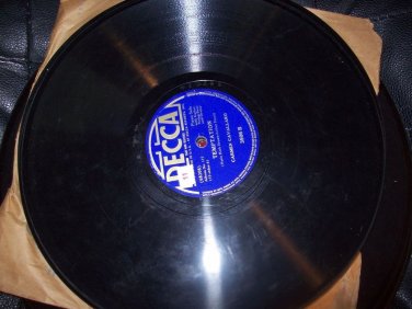 Temptation - I can't Get Started Carmen Cavallaro DECCA 3506