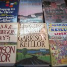 8 Garrison Keillor General Fiction Hardbacks