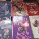 6 Kathleen L Woodiwiss Historical Fiction Hardbacks