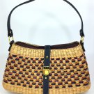 Water hyacinth handbag , wicker , rattan tote shoulder bag summer holiday