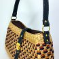 Water hyacinth handbag , wicker , rattan tote shoulder bag summer holiday