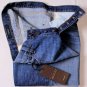 GUCCI JEANS $565 MED WASH FRONT WHISKER SPOT FADE LOGO DENIM 38/34 54 NEW