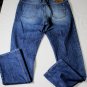 GUCCI JEANS $565 MED WASH FRONT WHISKER SPOT FADE LOGO DENIM 38/34 54 NEW
