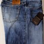 GUCCI JEANS $565 MED WASH FRONT WHISKER SPOT FADE LOGO DENIM 38/34 54 NEW
