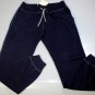 BRUNELLO CUCINELLI PANTS $1900 NAVY 100%CASHMERE JOGGING SWEAT PANTS MED 50 NEW