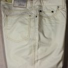 BRIONI PANTS $495 WHITE CHINO COTTON 5-POCKET LOGO PORDOI TROUSERS 34 50e NEW