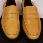TOD'S SHOES $545 BEIGE LOGO VAMP CALFSKIN PEBBLE SOLE WINTER LOAFER 11 44e NEW