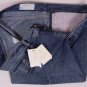 BRUNELLO CUCINELLI JEANS $555 DARK WASH FRONT FADE 5PKT LOGO DENIM 40/39 56e NEW