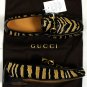 GUCCI SHOES $965 BROWN/BLACK PONY HAIR HORSEBIT ORNAMENTED LOAFER 8.5 41.5 NEW