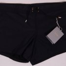 TOM FORD SWIMSUIT $645 BLACK LOGO DRAWSTRING COUTURE BEACHWEAR TRUNKS SM 48e NEW
