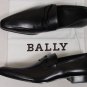 BALLY SHOES $545 BLACK POINTED BIKE TOE BINETT PENNY LOAFERS 12 45e NEW