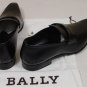 BALLY SHOES $545 BLACK POINTED BIKE TOE BINETT PENNY LOAFERS 12 45e NEW