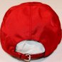 PRADA HAT $385 RED PRADA LOGO CREST SIDE ORNAMENTED TECHNO BALL CAP XL NEW