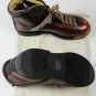 SANTONI SHOES $895 COGNAC GRAINED CALF LUG SOLE PAD ANKLE HIKING BOOT 11 44e NEW