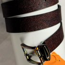 ETRO BELT $350 DK BURGUNDY PAISLEY / REV BLACK CALFSKIN LOGO BUCKLE 40 100cm NEW