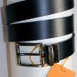 ETRO BELT $350 DK BURGUNDY PAISLEY / REV BLACK CALFSKIN LOGO BUCKLE 40 100cm NEW