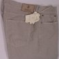 BRUNELLO CUCINELLI JEANS $640 KHAKI LOGO EMBROIDER 5PKT CORDUROY DENIM 40 56 NEW