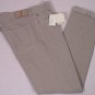 BRUNELLO CUCINELLI JEANS $640 KHAKI LOGO EMBROIDER 5PKT CORDUROY DENIM 40 56 NEW