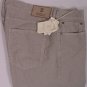 BRUNELLO CUCINELLI JEANS $640 KHAKI LOGO EMBROIDER 5PKT CORDUROY DENIM 40 56 NEW