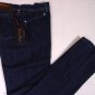 CORNELIANI JEANS $395 LOGO DARK WASH STRAIGHT LEG RELAXED FIT DENIM 44 60e NEW