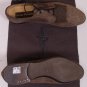 CESARE PACIOTTI SHOES $650 BROWN SUEDE CUT-OUT STUDDED OXFORDS 9.5 42.5e NEW