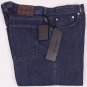 KITON JEANS $995 DARK WASH SCRATCH FADE LOGO EMBROIDER RELAX FIT DENIM 40 56 NEW
