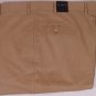 ISAIA PANTS $495 KHAKI BROWN AQUACHINO COTTON/BAMBOO/CASHMERE SLACKS 40 56e NEW