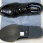 COMME des GARCONS SHOES $770 BLACK FRONT TIED CROC EMBOSSED DERBY 9 42e 26 NEW