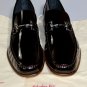 SALVATORE FERRAGAMO SHOES $640 BROWN LOGO GANCINI ORNAMENT LOAFER 12 45e NEW