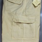 BRUNELLO CUCINELLI SHORTS $640 CREAM COTTON CARGO PKT WALKING SHORT 34 50e NEW