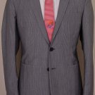 RAG & BONE SUIT $1895 GRAY WOOL/MOHAIR MICROSTRIPE 2BTN HANDMADE SUIT 40 50e NEW