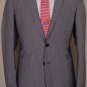 RAG & BONE SUIT $1895 GRAY WOOL/MOHAIR MICROSTRIPE 2BTN HANDMADE SUIT 40 50e NEW