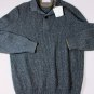 BRUNELLO CUCINELLI SWEATER DARK GRAY RIBBED 100%CASHMERE 2BTN JUMPER XXL 56 NEW