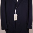 CANALI COAT $3665 NAVY 100%CASHMERE 3-BTN WINTER TOP COAT OVER COAT 50R 60e NEW