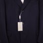 CANALI COAT $3665 NAVY 100%CASHMERE 3-BTN WINTER TOP COAT OVER COAT 50R 60e NEW