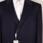 CANALI COAT $3665 NAVY 100%CASHMERE 3-BTN WINTER TOP COAT OVER COAT 50R 60e NEW
