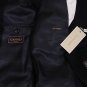 CANALI COAT $3665 NAVY 100%CASHMERE 3-BTN WINTER TOP COAT OVER COAT 50R 60e NEW