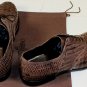 CESARE PACIOTTI SHOES $795 DARK BROWN TRIPLE INTRECCIATO OXFORDS 10 43e NEW