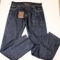 TOM FORD JEANS $990 DARK WASH LOW RISE STRT LEG SIGNATURE DENIM TF003 40 56 NEW