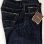 TOM FORD JEANS $990 DARK WASH LOW RISE STRT LEG SIGNATURE DENIM TF003 40 56 NEW