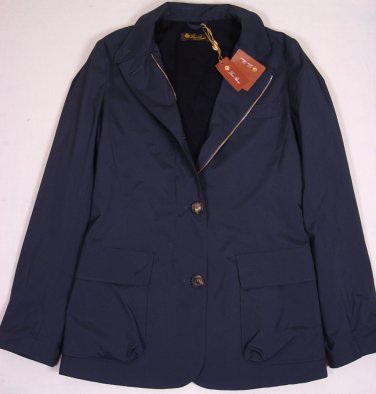 LORO PIANA JACKET $2995 NAVY CASHMERE WINDMATE ROADSTER STORMSYSTEM 4 40 NEW